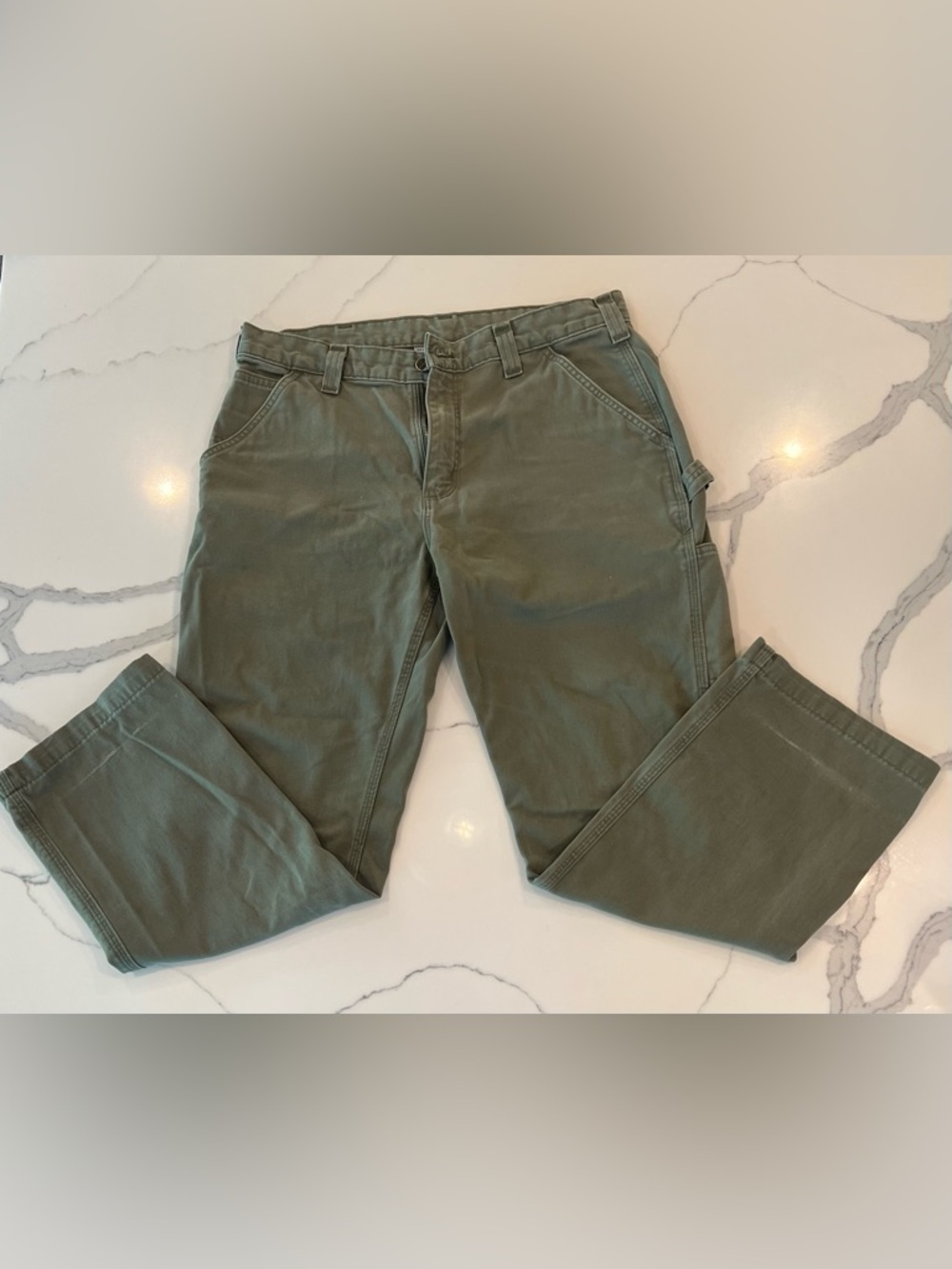 Carhartt Olive Green Cargo Pants
